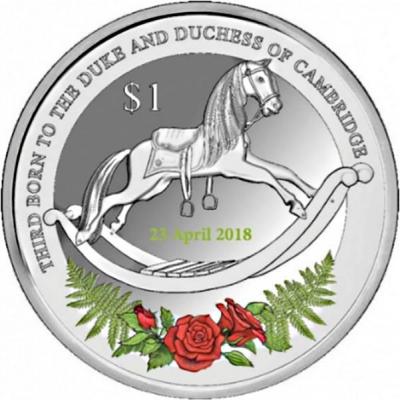 Новая Зеландия 50 центов 2018 год «День рождение принца» (реверс).jpg