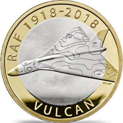 Великобритания 2 фунта 2018 год «VULCAN» (реверс).jpg