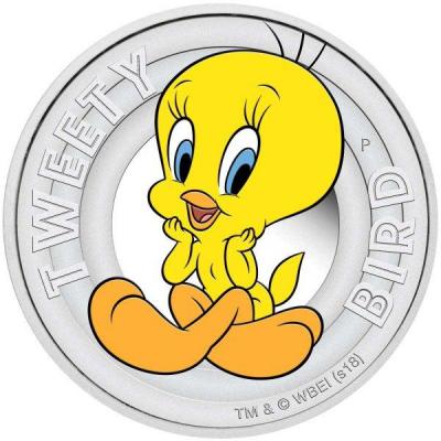 Тувалу 50 центов 2018 «TWEETY BIRD» (реверс).jpg