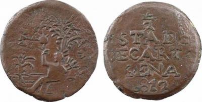 Colombie, Carthagène (siège de), 12 réal, 1812.jpg