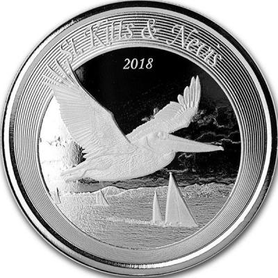 Сент-Китс и Невис 2 восточно-карибских доллара 2018 (реверс).jpg