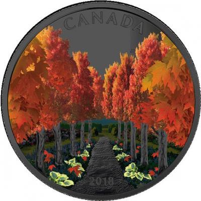 Канада 20 долларов 2018 «Кленовая аллея» (реверс).jpg