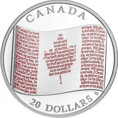 Канада 20 долларов 2018 «Canadian Flag» (реверс).jpg