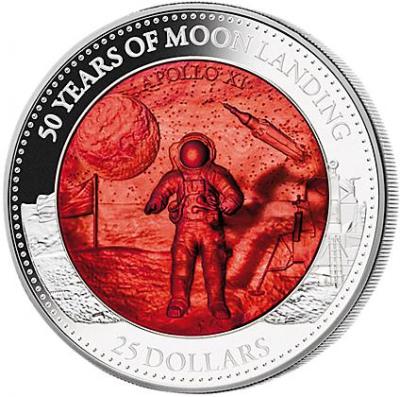 Соломоновы острова 25 долларов 2019 год  «Посадка на луну» (реверс)).jpg