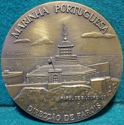 Farol. Ilhéu do Farol de S.Lourenco. Madeira medal.jpg
