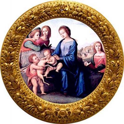 Камерун 500 франков КФА 2018 PIERO DI COSIMO Ave Maria (реверс).jpg