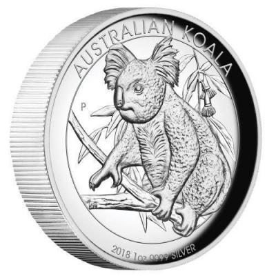 Австралия 1 доллар 2018 «Австралийская коала» (реверс).jpg