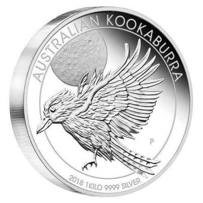 Австралия 30 долларов 2018 «Австралийская кукабарра» (реверс).jpg