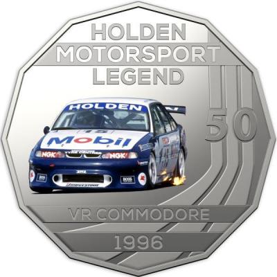 Австралия 50 центов 2018  «1996 VR Commodore серия Автомобили» (реверс).jpg