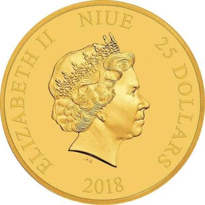 Ниуэ 25 новозеландских доллара 2018 год (аверс).jpg