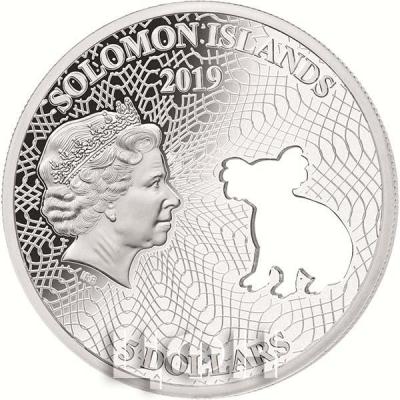 Соломоновы острова 5 долларов 2019 год «KOALA» (аверс).jpg