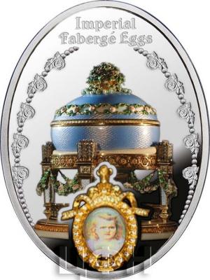 Ниуэ 1 доллар 2018 год «Колыбель с гирляндами» (реверс).jpg