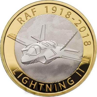 Великобритания  2 фунта 2018 «LIGHTNING II» (реверс).jpg