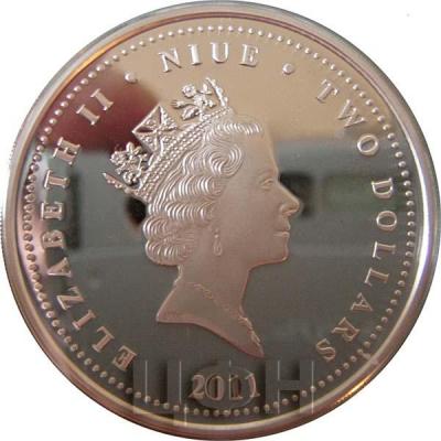 Ниуэ 2 доллара 2011  «День Знаний» (реверс) (2).jpg