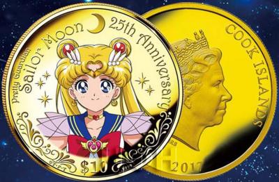 Острова Кука 10 долларов 2017 год  «Сейлор Мун» (реверс).jpg