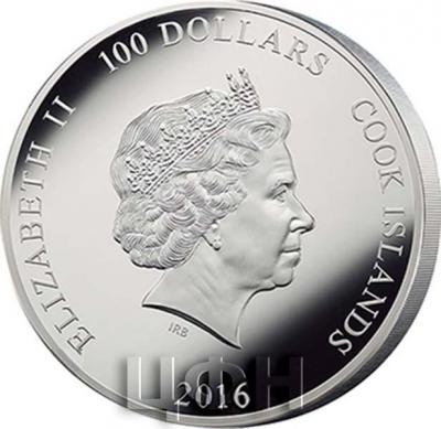Острова Кука 100 долларов 2016 год (аверс).jpg