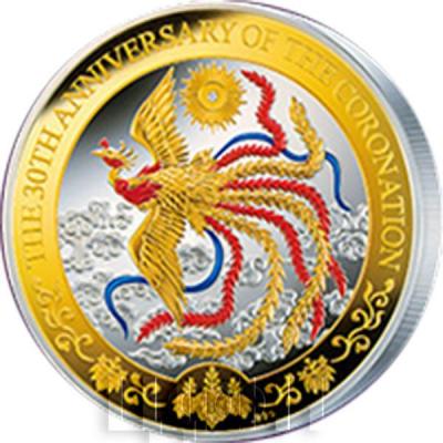 Острова Кука 2019 100$ «30-я годовщина правления Его Величества Императора Акихито» реверс.jpg