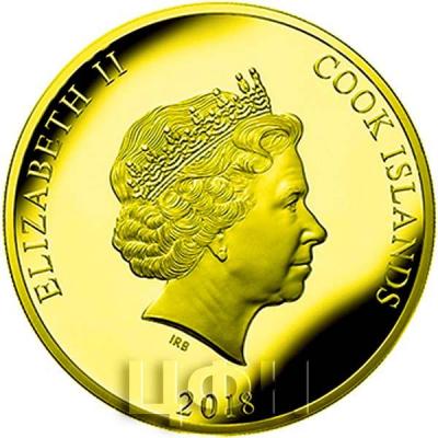 Острова Кука 2018 год золото (аверс).jpg
