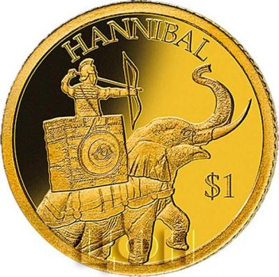 Соломоновы острова 1 доллар 2017 год «HANNIBAL» (реверс).jpg