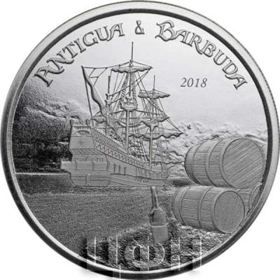 Антигуа и Барбуда 2 доллара 2018 год (реверс).jpg