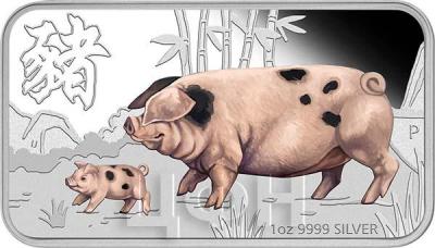 Тувалу 1 доллар  2019 год «YEAR OF THE PIG» (реверс).jpg