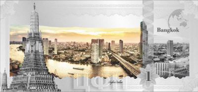 Острова Кука 1 доллар 2019 год «Bangkok» (реверс).jpg