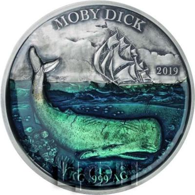 Бенин 10000 франков кфа 2019 «MOBY DICK» (реверс).jpg