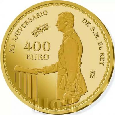Испания 400 евро 2018 год 50 лет со дня рождения Фелипе VI (реверс).jpg