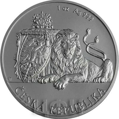 Ниуэ 2 доллара 2019 «Чешский лев» (реверс).jpg