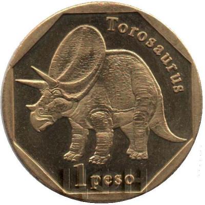 2 «SINT MAARTEN 1 PESO, 2018, Torosaurus».jpg