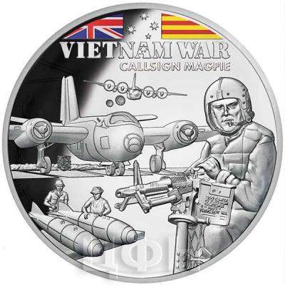 Ниуэ 1 доллар 2019 «VIETNAM WAR CALLSIGN MAGPIE» (реверс).jpg