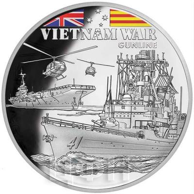 Ниуэ 1 доллар 2019 «VIETNAM WAR GUNLINE» (реверс).jpg