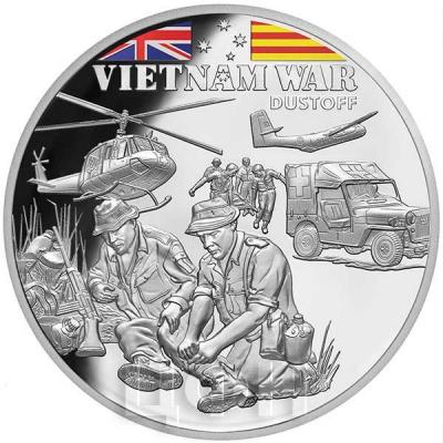 Ниуэ 1 доллар 2019 «VIETNAM WAR DUSTOFF» (реверс).jpg