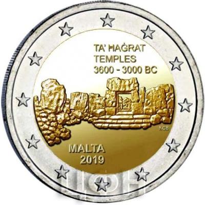 Мальта 2 евро 2019  «Та’ Хаджрат» (реверс).jpg