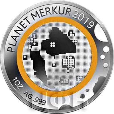 Тоголезская Республика 1000 франков «PLANET MERKUR 2019» (реверс).jpg