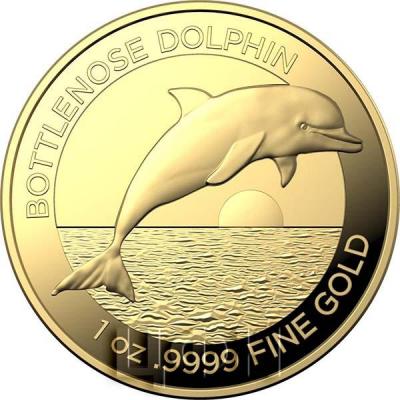 Австралия 100 долларов 2019 «BOTTLENOSE DOLPHIN» (реверс).jpg