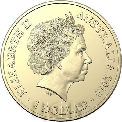 Австралия 1 доллар 2019 год (аверс).jpg
