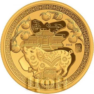 Соломоновы острова 50 центов 2019 год «Год Свиньи» (реверс).jpg
