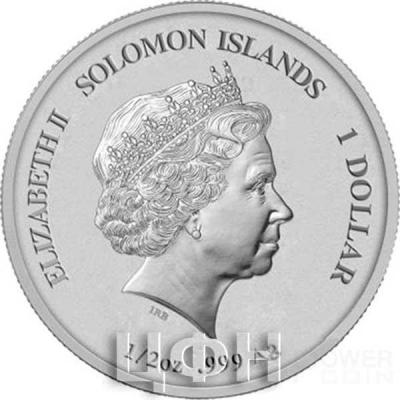 Соломоновы острова 1 доллар 2019 год (аверс).jpg