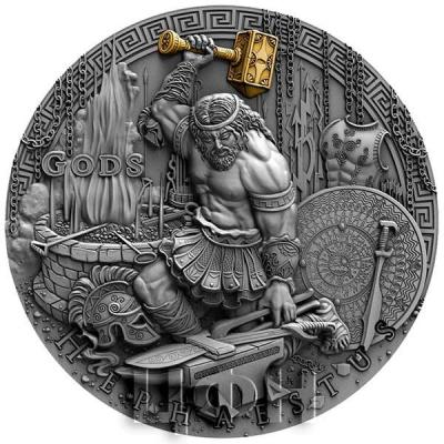 Ниуэ 2 доллара 2019 год «Гефест» (реверс).jpg