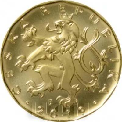 Чехия 20 крон 2019 год (аверс).jpg