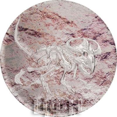 Монголия 2000 тугртков 2019 «PROTOCERATOPS» (реверс).jpg
