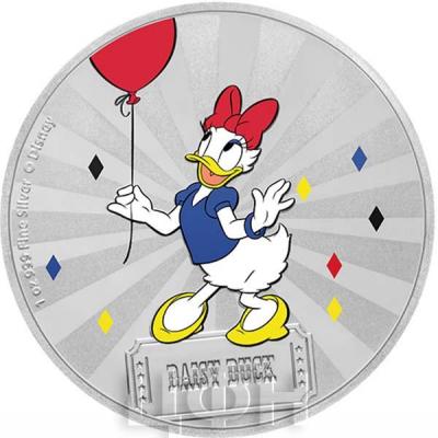 Ниуэ 2 доллара 2019 год «DAISY DUCK» (реверс).jpg