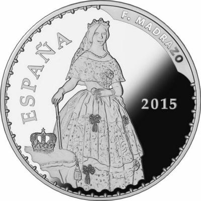 2015, 10 евро Испания, Хосе Мадрасо (аверс).jpg