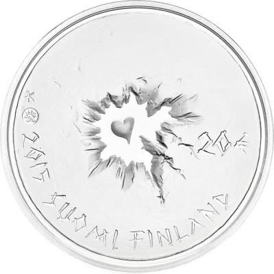 2015, 20 евро Финляндия, памятная монета - «Финское сису» (аверс).jpg