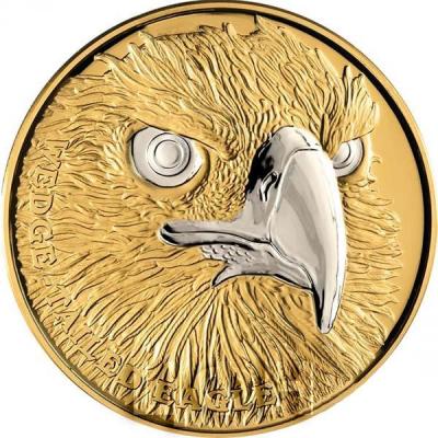 Ниуэ 100 долларов  2018 год «Орёл» (реверс).jpg