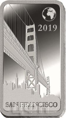 1 Соломоновы острова 2019 год «SAN FRANCISCO» (реверс).jpg