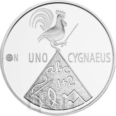 2016, 10 евро Финляндия, памятная монета - «Уно Сигнеус» (реверс).jpg