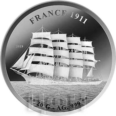 Тоголезская Республика 1000 франков «FRANCE 1911» (реверс).jpg