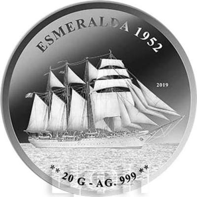 Буркина-Фасо 1000 франков кфа, 2019 год,  «ESMERALDA 1952» (реверс).jpg
